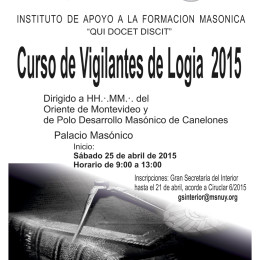 Curso de Vigilantes de Logia